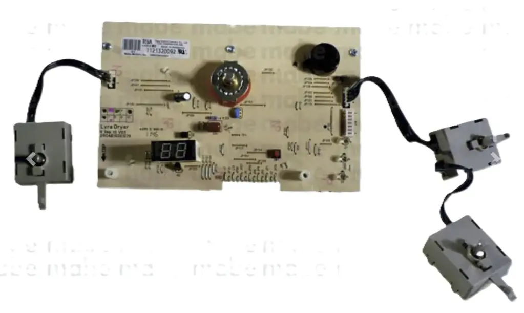 Tarjeta control para secadora WW02F00034 189D5283G001 MABE