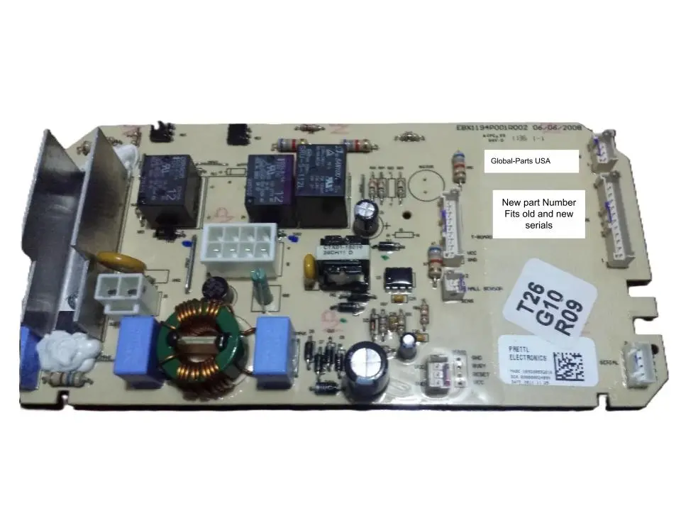 Tarjeta Lavadora Mabe GE  WW01F00356 T19G12R13