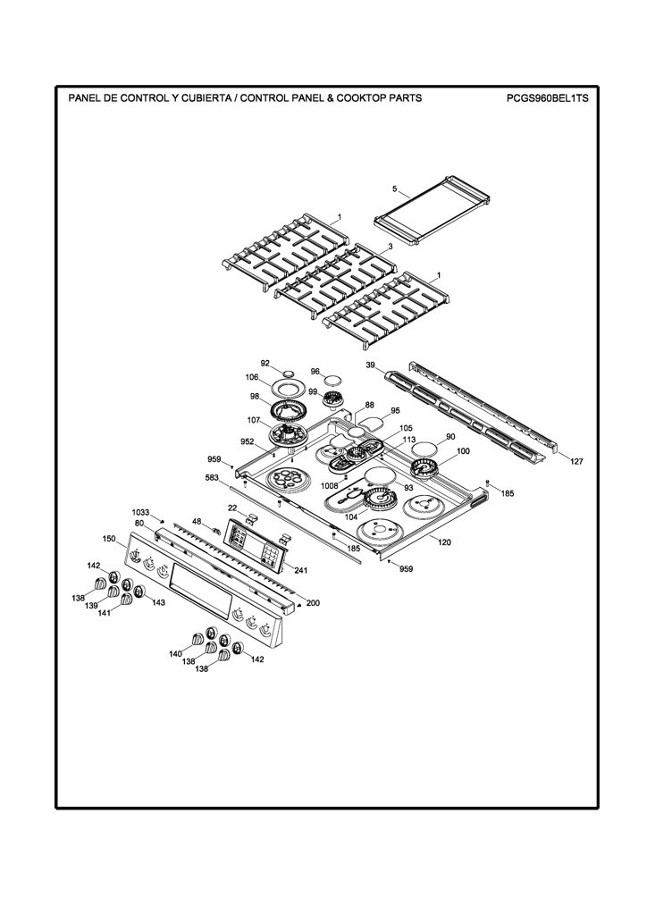 Vidrio Y Panel Puerta Ens. WS01L16296