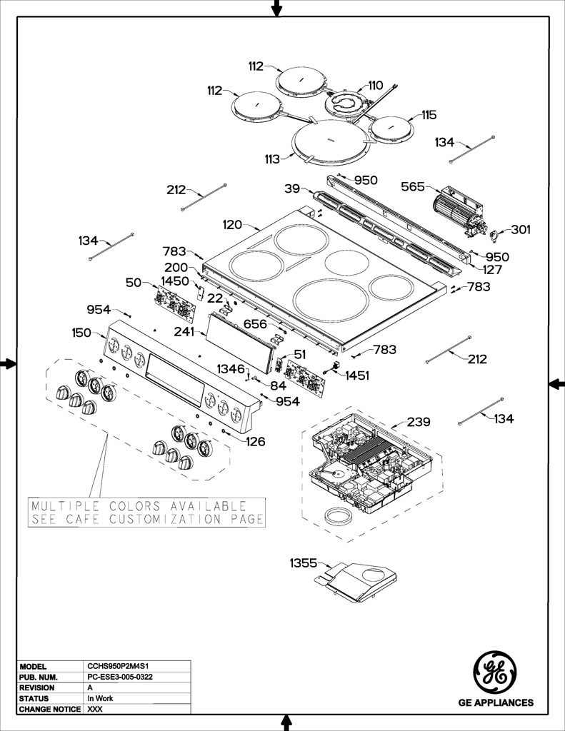Ens. Control De Horno WS01F10758