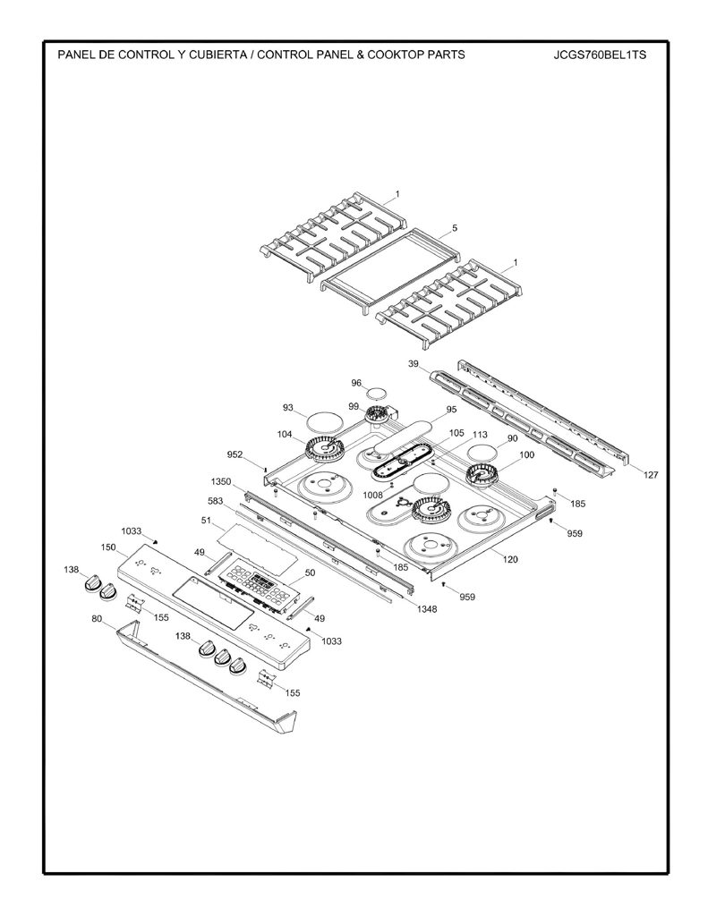 Vidrio Y Panel Puerta Ens. WS01L16293