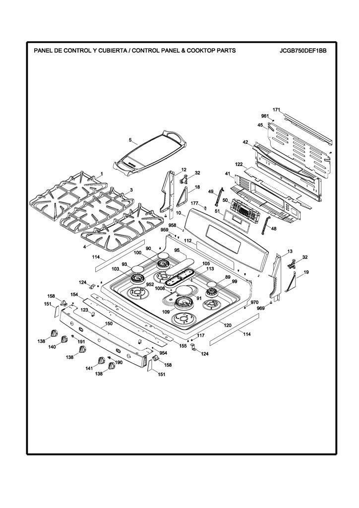 Moldura Control Ne. WS01L11139