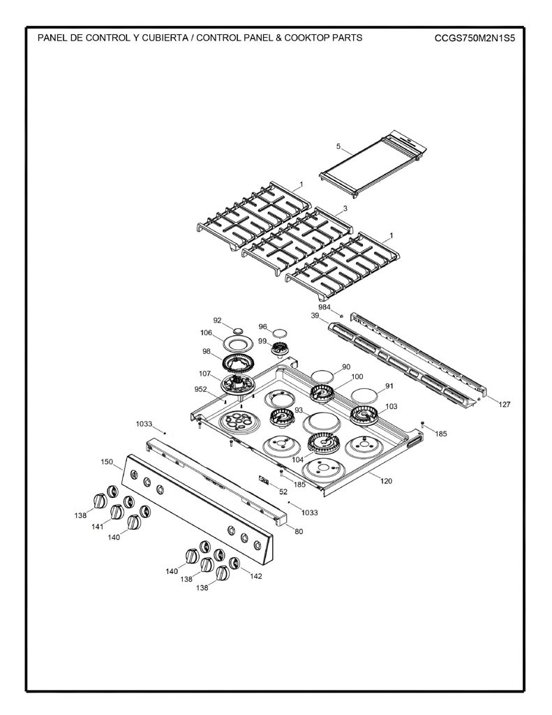 Panel Y Sello Ens. WS01L17807
