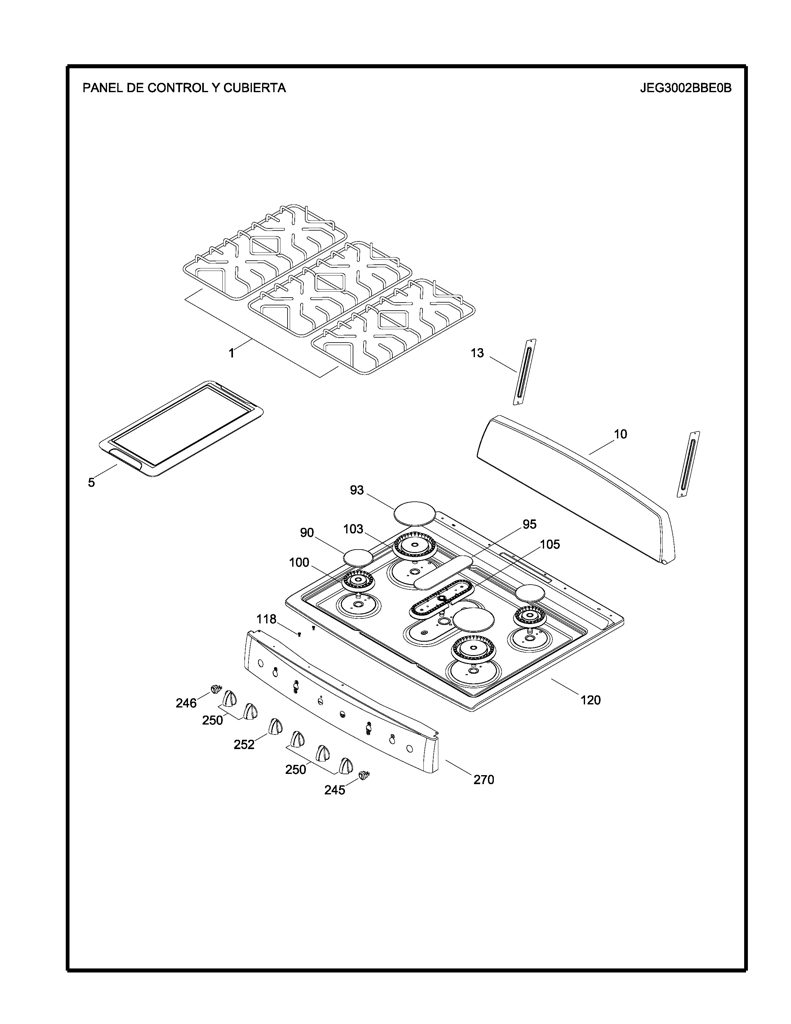 Termopar De Horno WS01F02646