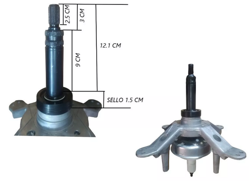 Transmisión para Lavadora Haceb 500-D850 / 3008671 CKD91144