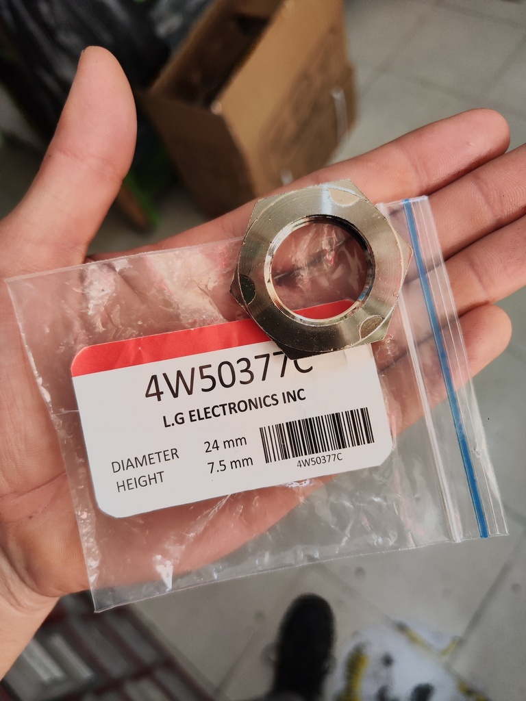 Tuerca baja LG Original para lavadora - Repuesto genérico CKD91170