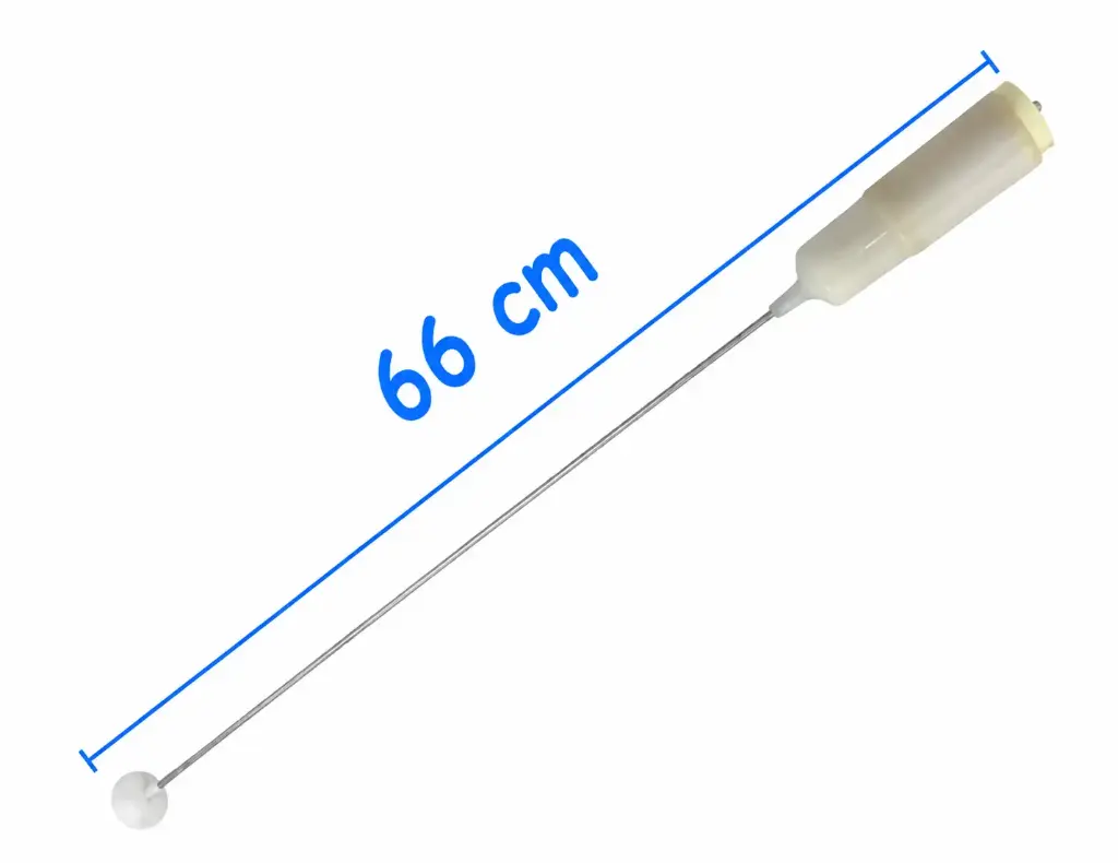 Varilla de suspensión plateada de 66cm para lavadora MABE CKD91806