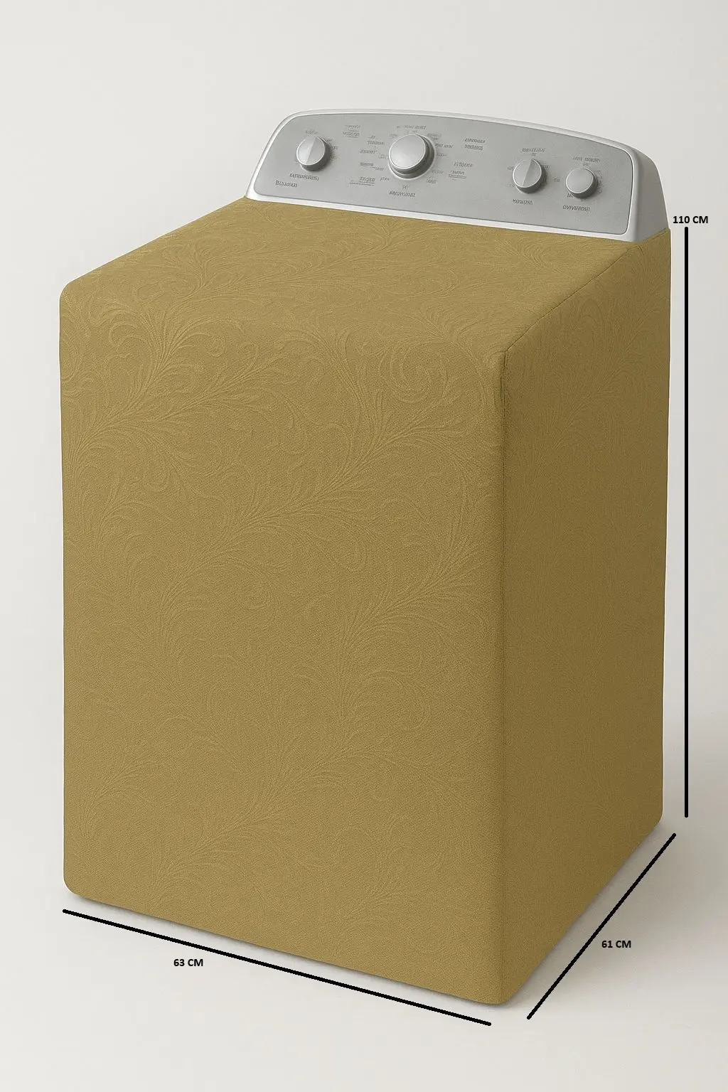 Cubierta Panel Trasero para Lavadora Beige Whirlpool 110x61x63cm CKD90498