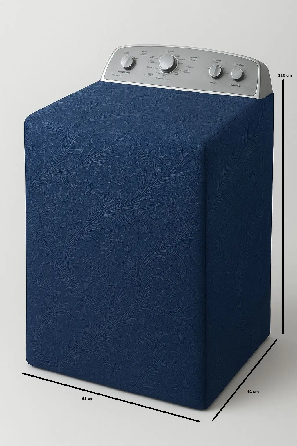 Cubierta Panel Trasero Lavadora Azul Whirlpool 110x61x63cm CKD90499