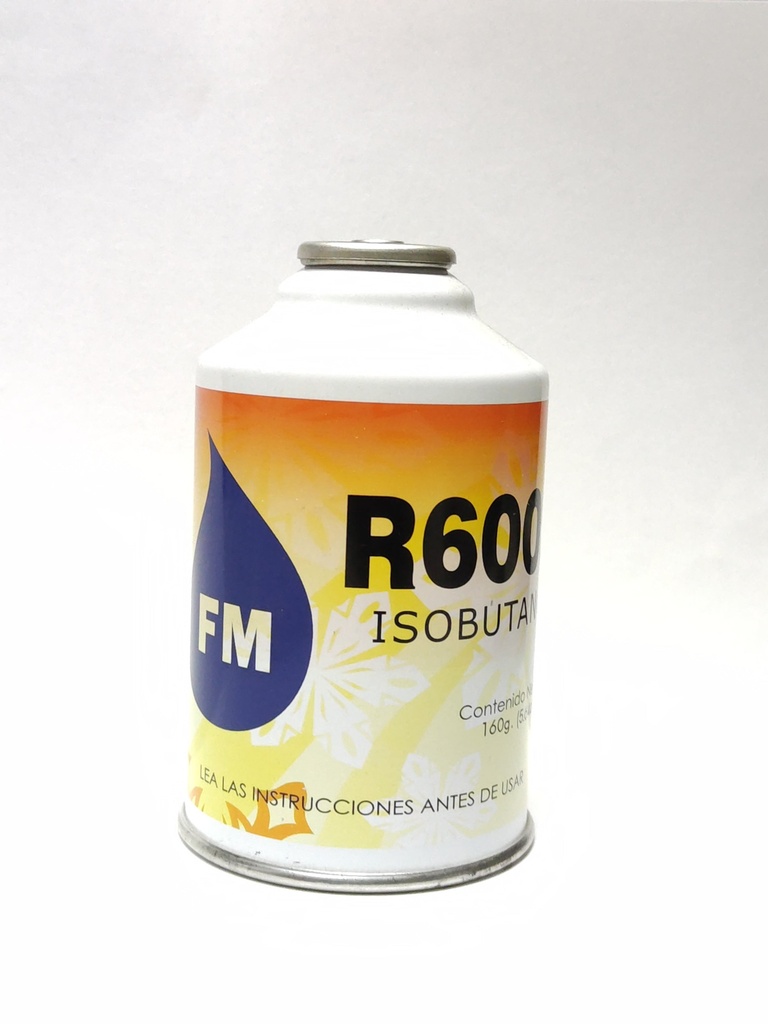 Gas Refrigerante R600a Isobutilo 160g - Enfriamiento Eficiente CKD90525
