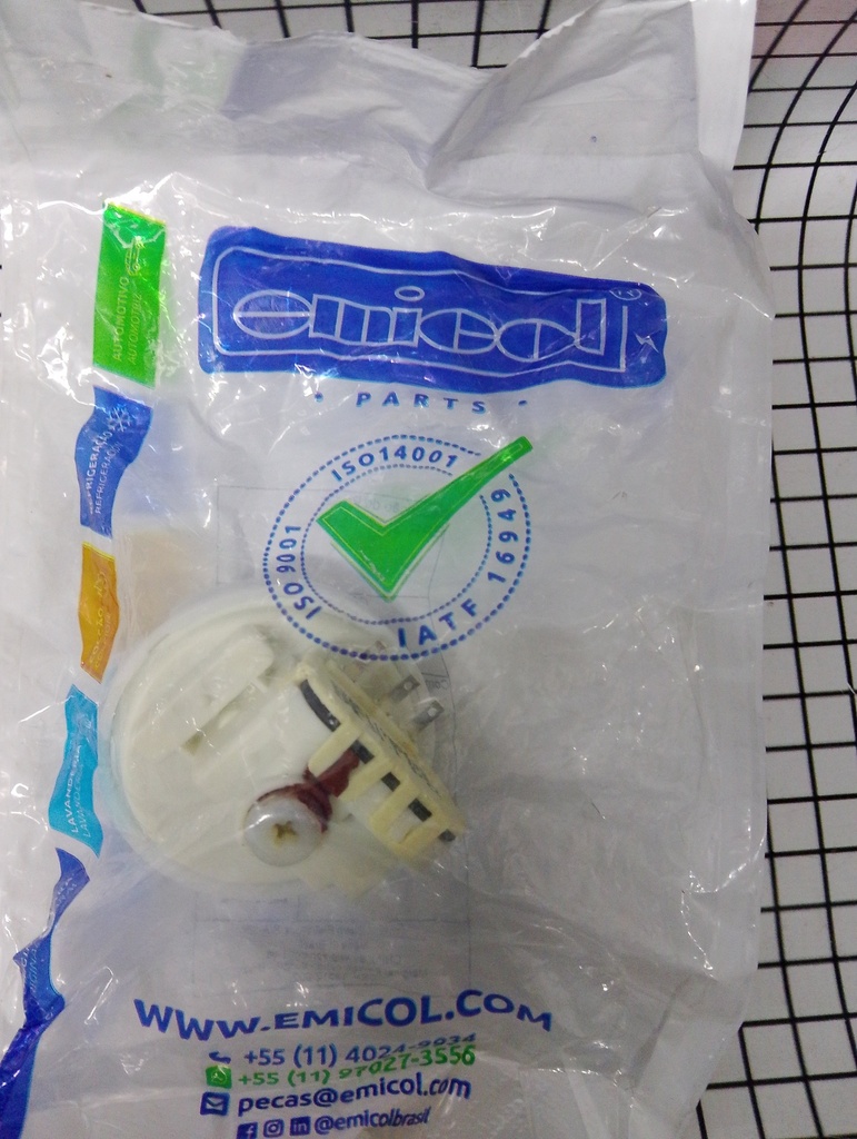 Presostato de Nivel de Agua para Lavadora Mabe-Emicol CKD90743