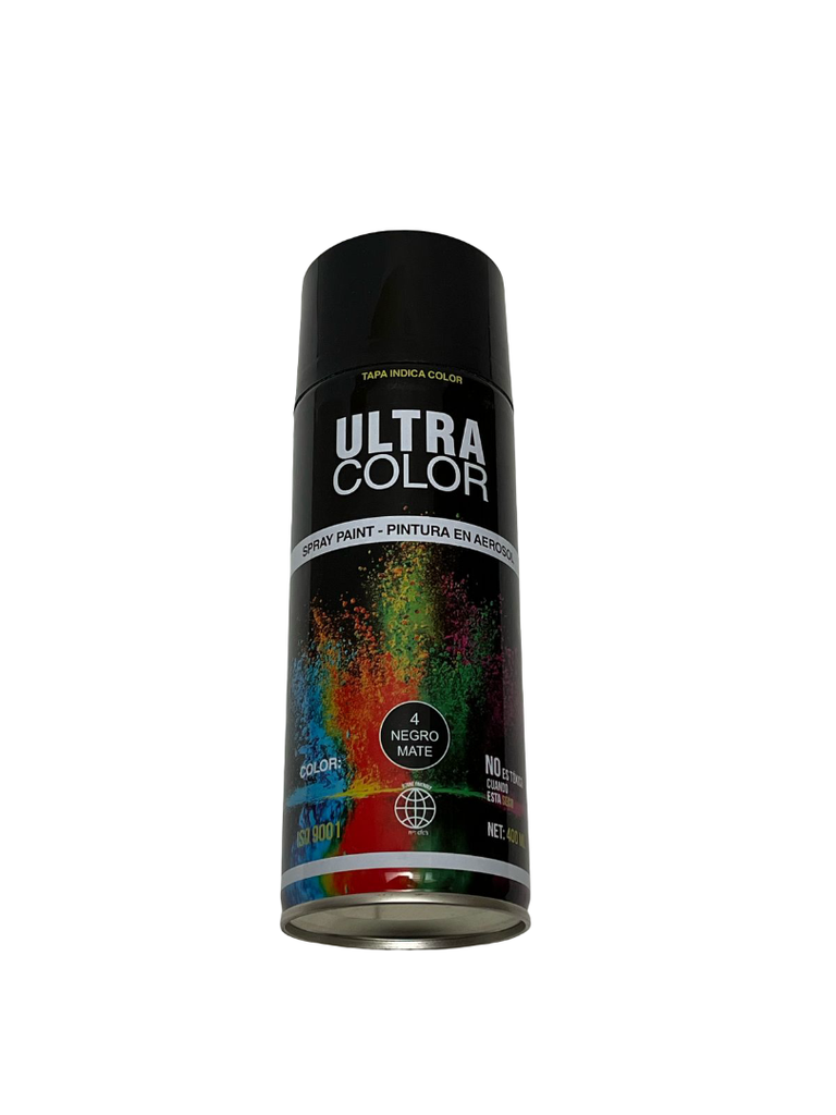 Pintura Ultra Color Negro Brillante 400ML para lavadora CKD90791