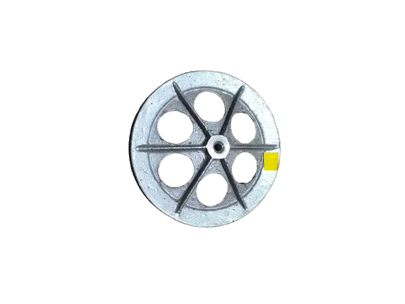 Polea Cromada 15 cm. 6 Orificios CKD91527