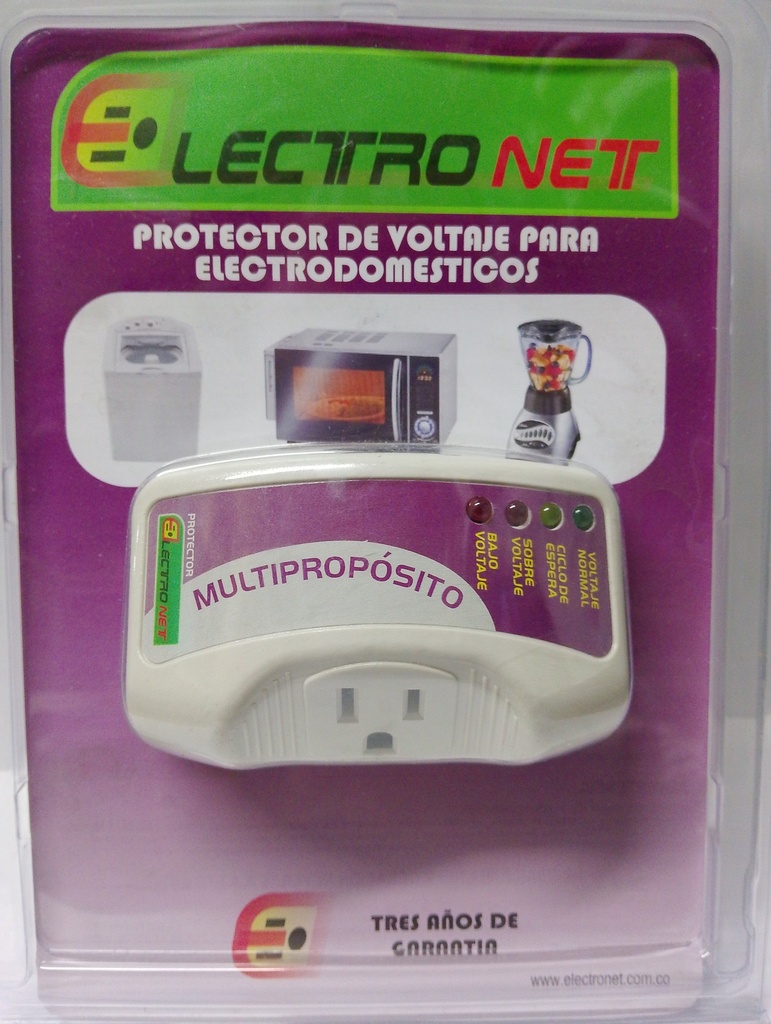 Protector de voltaje para electrodomésticos Electronet CKD90834