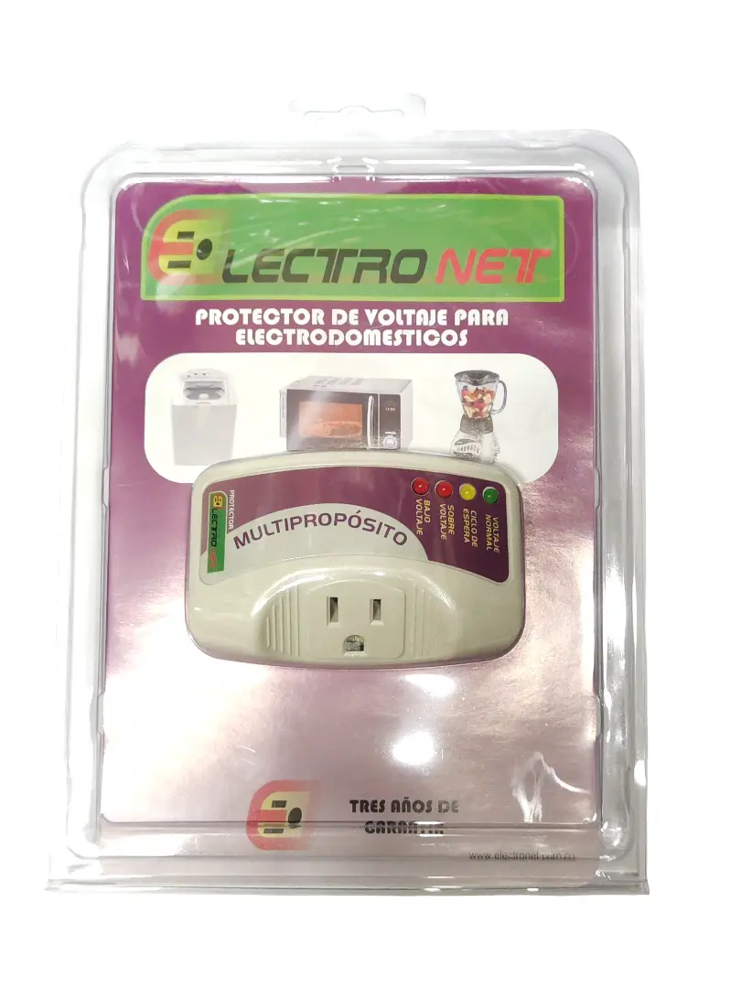 Protector de Voltaje para Lavadora Electronet CKD90835
