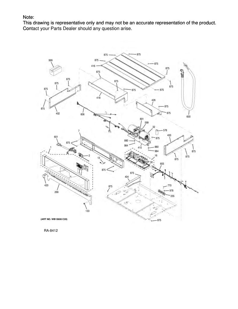 Rejilla de horno para estufa GE 191D8103P004 CKD20639 CKD2063