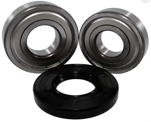 Kit Sello Tina + Rodamientos Valeros Lavadora Frigidaire CKD9104X