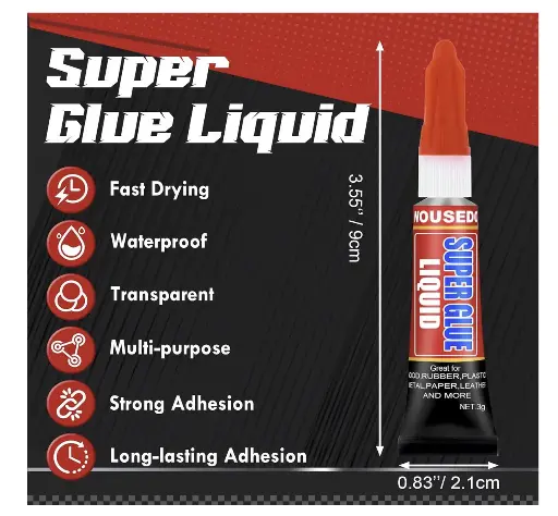 Super Adhesivo resiste alta/baja temperatura y vibracion