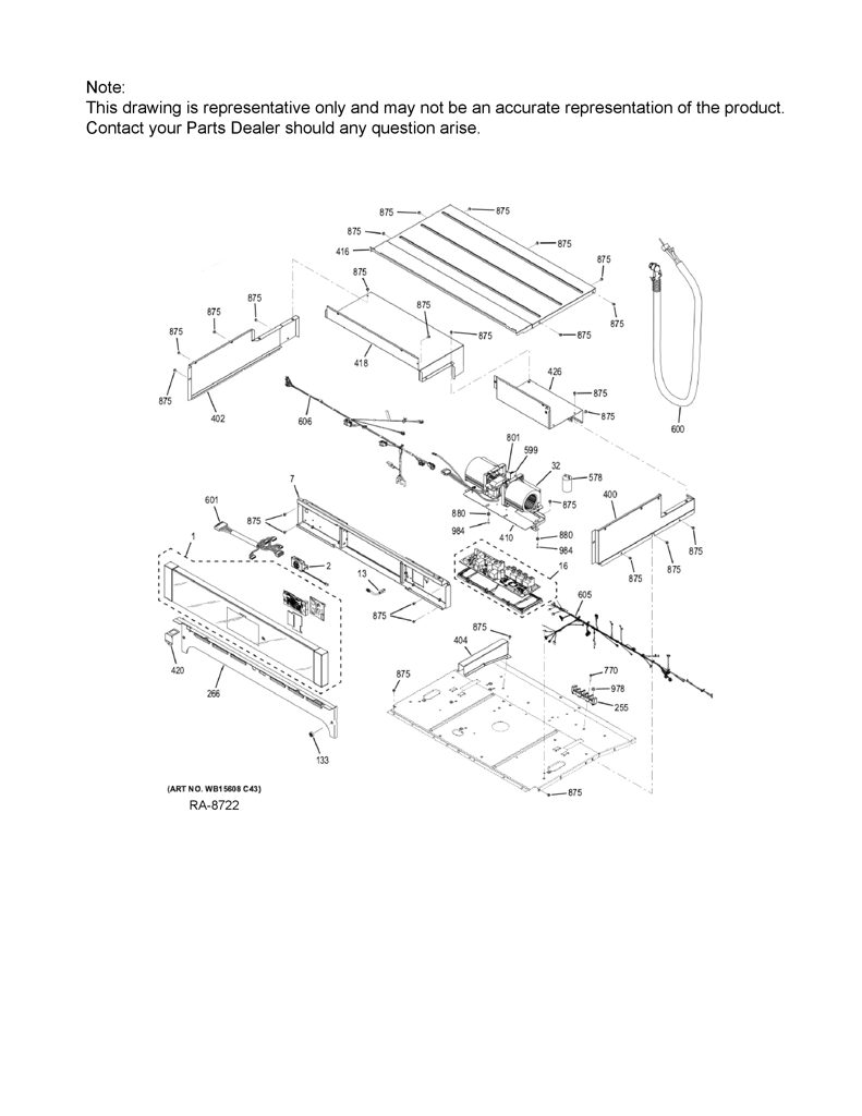 Pestillo de bisagra de puerta derecha para estufa GE 301D1212G001 CKD20773 CKD2077