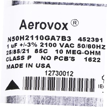 Capacitor de alto voltaje para microondas Whirlpool WP59001168 Genuino OEM CKD92079