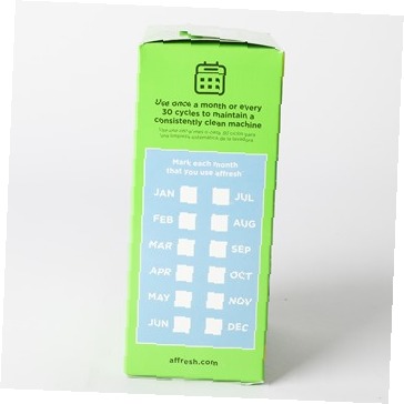 Affresh W10501250 Limpiador de lavadoras, 6 tabletas: limpia lavadoras de carga frontal y de carga superior, incluyendo HE CKD92195