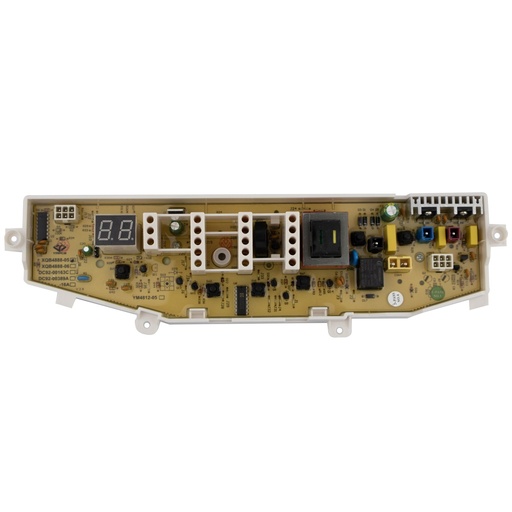 Tarjeta control panel reloj al lado lavadora Samsung