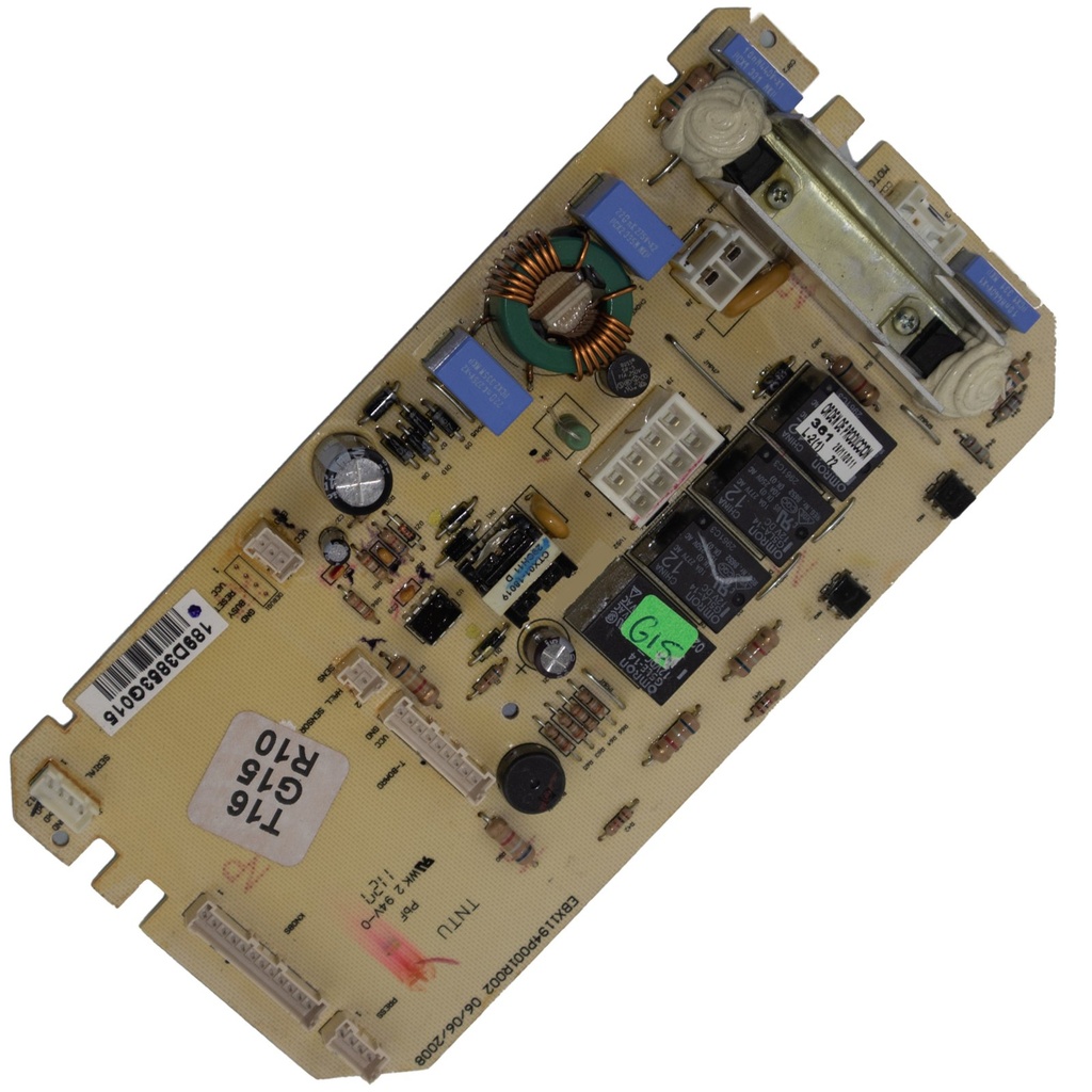 Tarjeta panel control 4 relevos lavadora Mabe de perilla