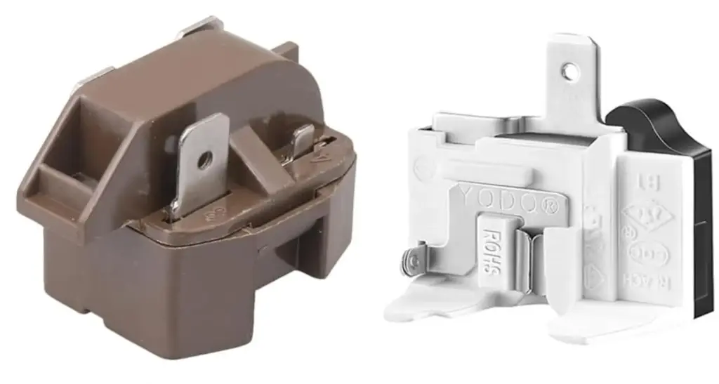 Relay y termico compresor nevera challenger CKD262185