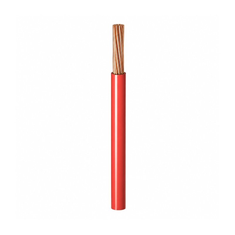 Cable Aislado Thhw Cu N12 Rojo