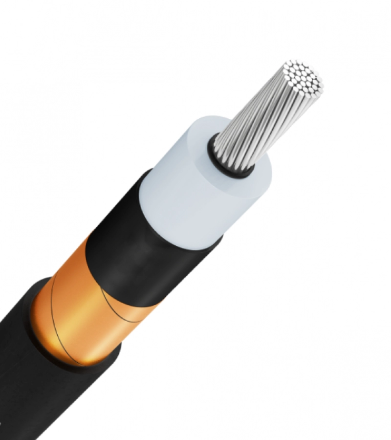 Cable Media Tensión Aluminio XLPE 35kV 133% PC PVC 350 kcmil