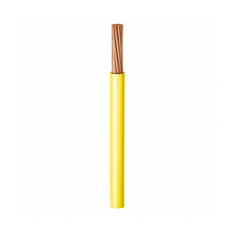 Cable Aislado Thhw Cu N14 Amarillo