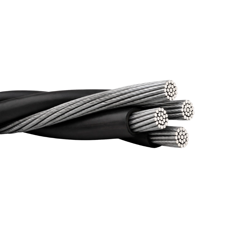 Cable Aluminio Cuadruplex Desnudo 3x4/0 + 2/0 N.D XLPE