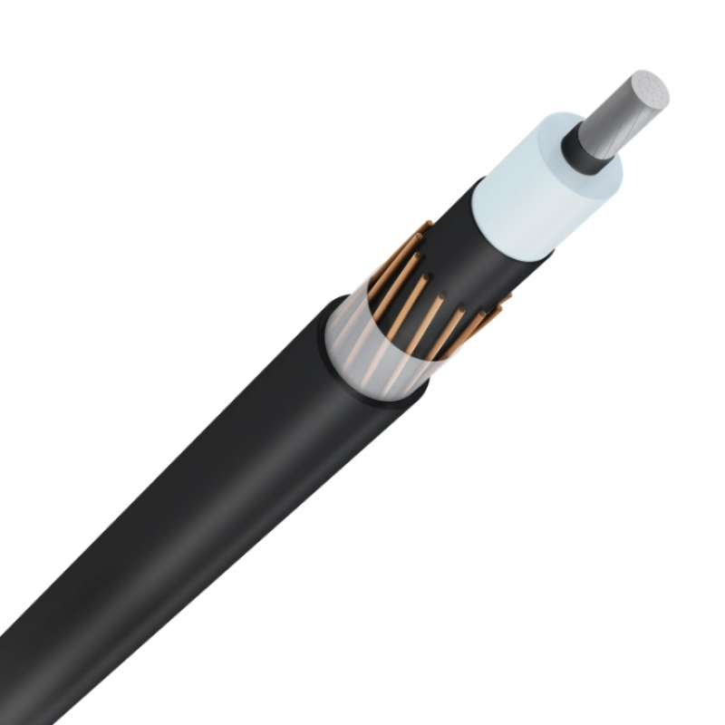 Cable Media Tensión Aluminio 90°C XLPE Hilos 35 kV 100% N=1/3 PVC 1/0 AWG
