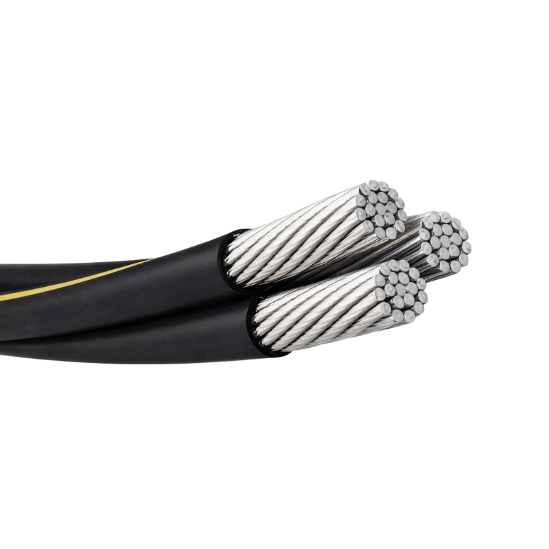 Cable Aluminio Triplex Aislado 2x2/0 + 2/0 N.A XLPE