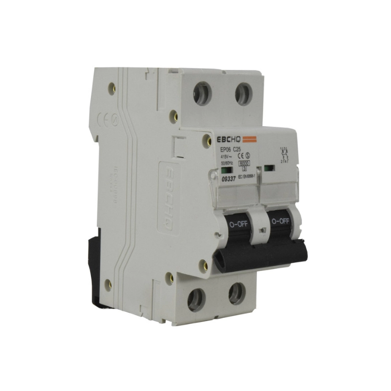 Breaker Ebc Riel 2X25A 400V 6KA C