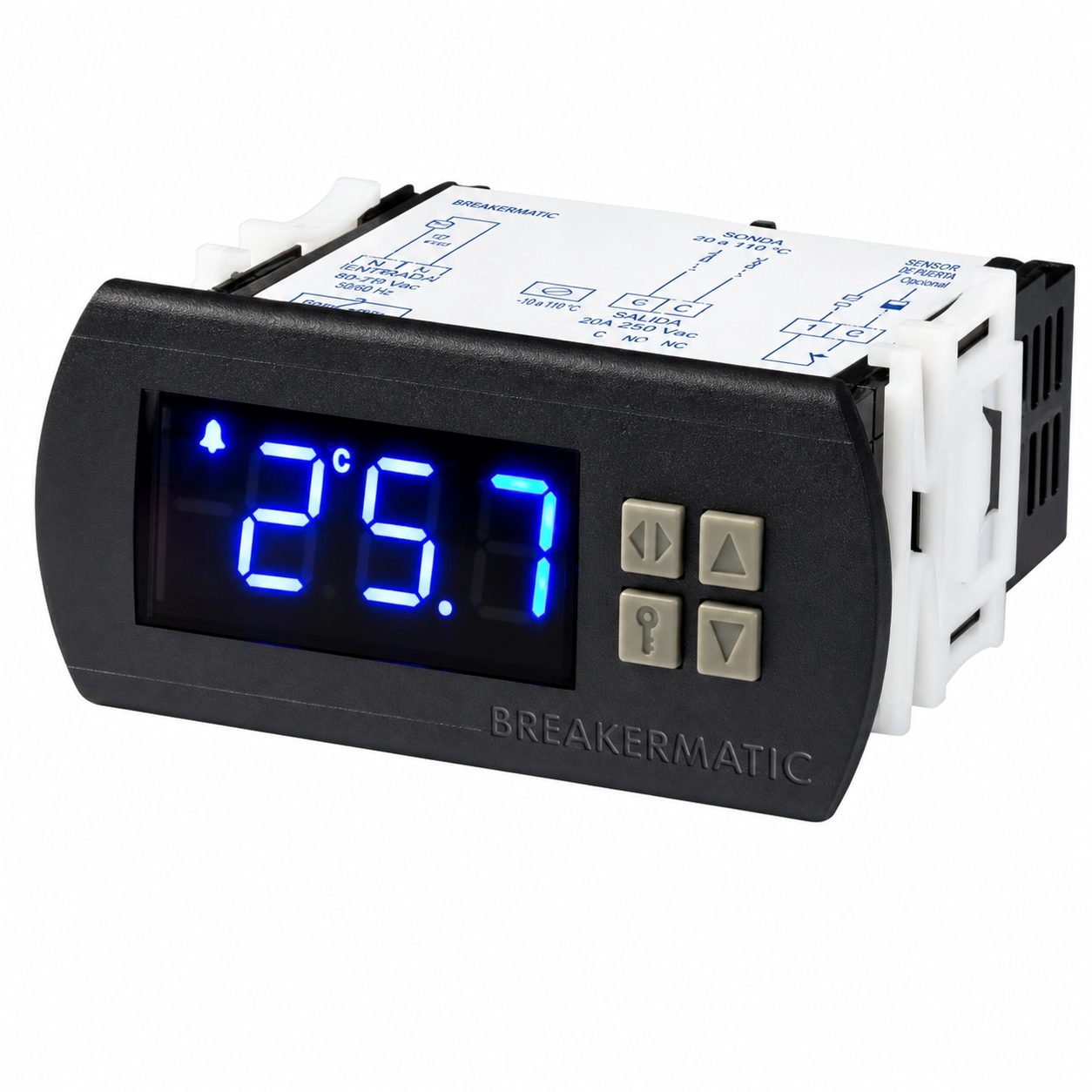 Control De Calentamiento Programable Multivoltaje (80-260Volt) -9C A 104C CTC711