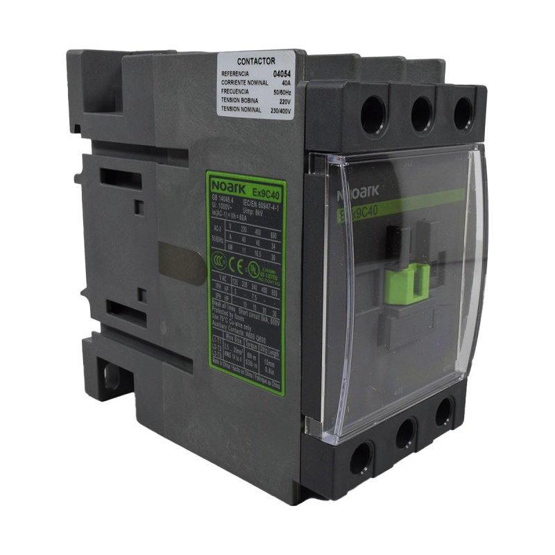 Contactor 65A AC3 24VAC 3P+1NA+1NC Noark