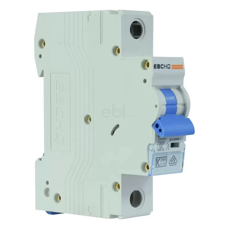 Breaker Montaje Riel 50A 10kA 1 Polo EBCHQ