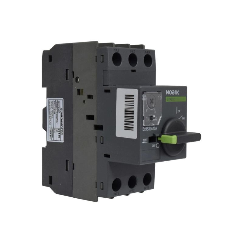 Guardamotor 4-6.3A Mando Rotativo NOARK