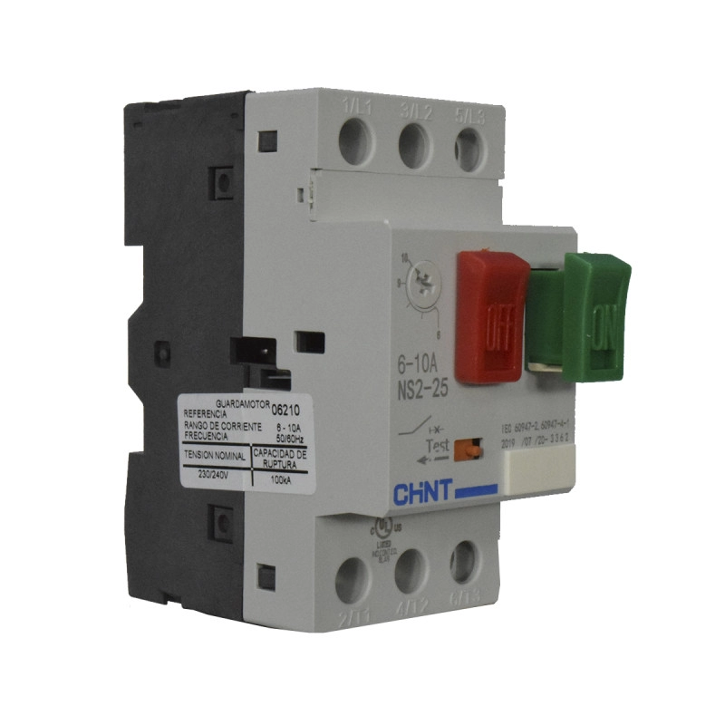 Guardamotor 6-10A UL Chint
