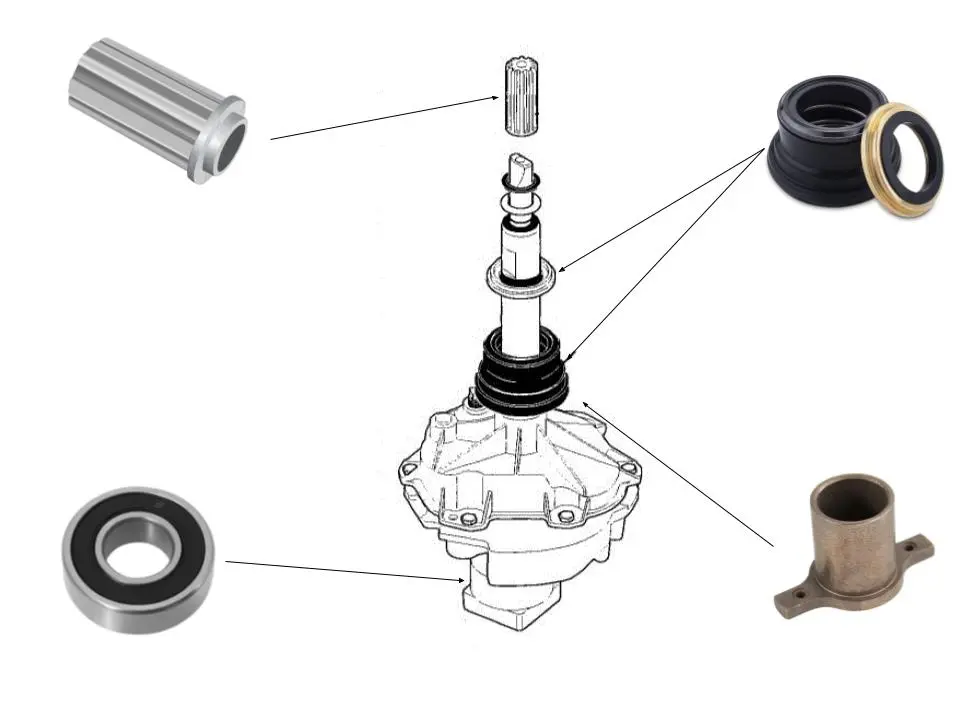 Kit transmision frigidaire CKD736400X -KIT