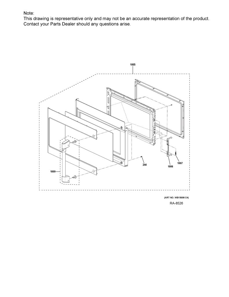 Módulo de control secundario Mabe ACM75999308 CKD21783 CKD2178
