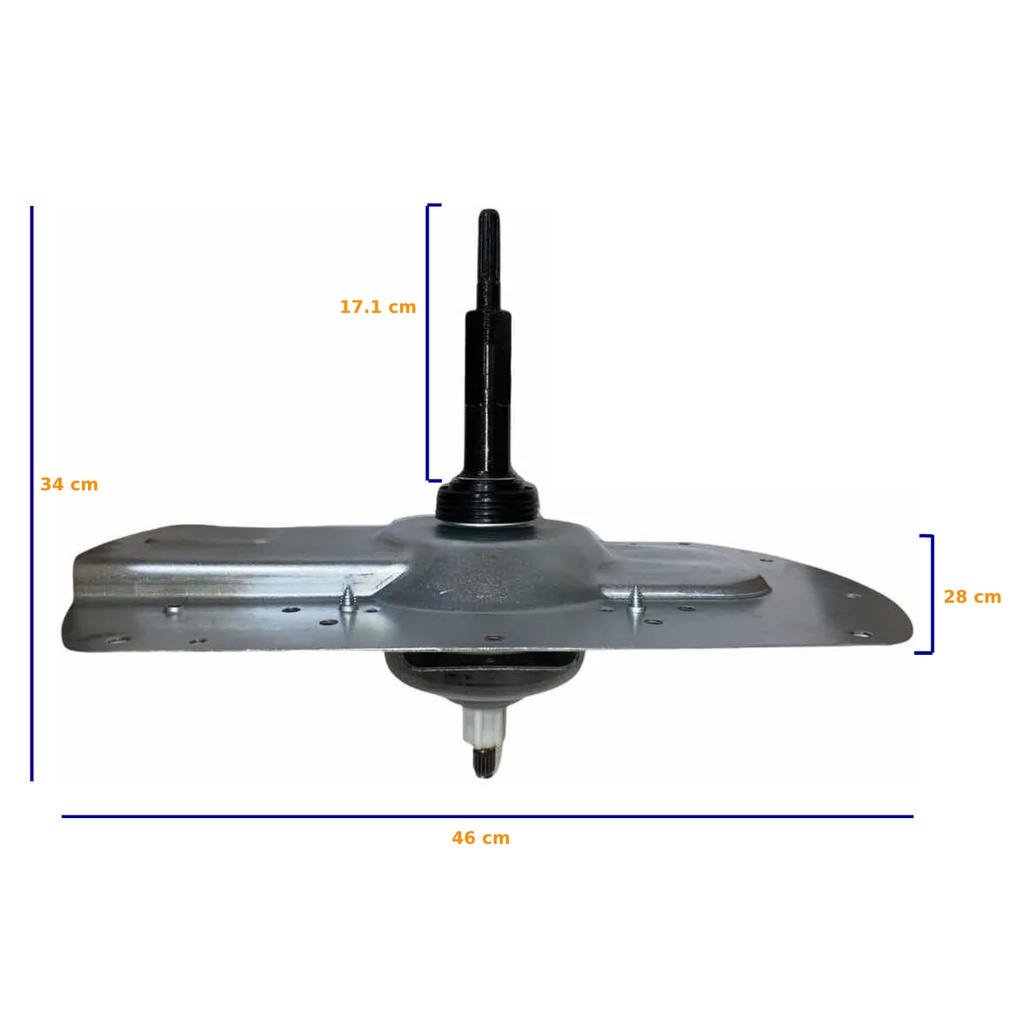 Soporte Bajo Co para Lavadora Mabe - Reemplazo 189D3593G001 CKD22268 CKD2226