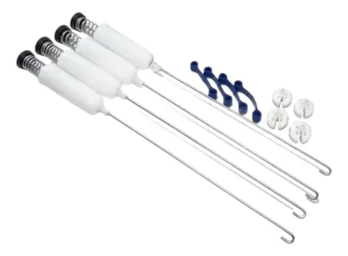 SET X4 SHOCK ABSORBER 58CM / WASHING MACHINE DIGITAL / MANUAL / 16 AND 17KG ATLAS CKD92413