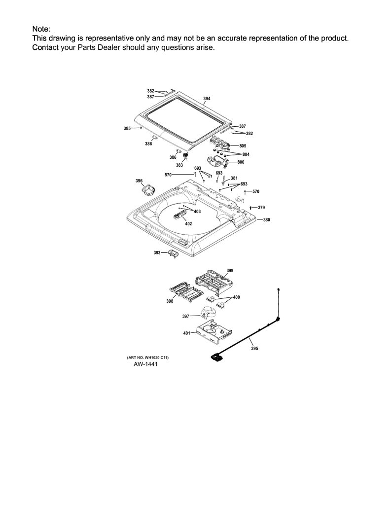Soporte de montaje del inversor para Lavadora GE 290D2967P002 CKD23229 CKD2322