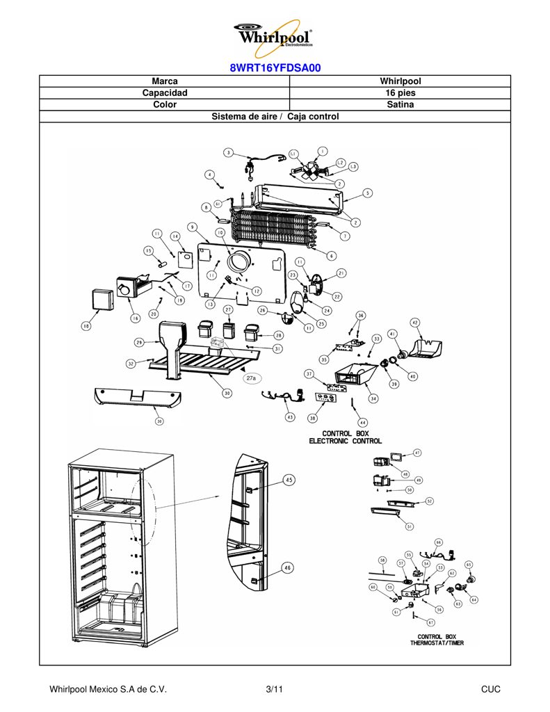 Aspas de motor evaporador 2214986 CKD1575285