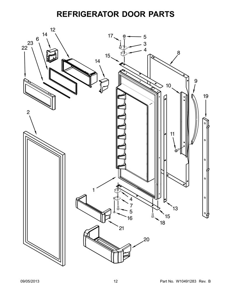 Empaque de puerta 2268265 CKD1575905