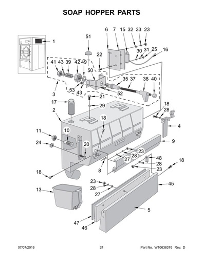 Tapa del dispensador de jabón 23002733 CKD1576032