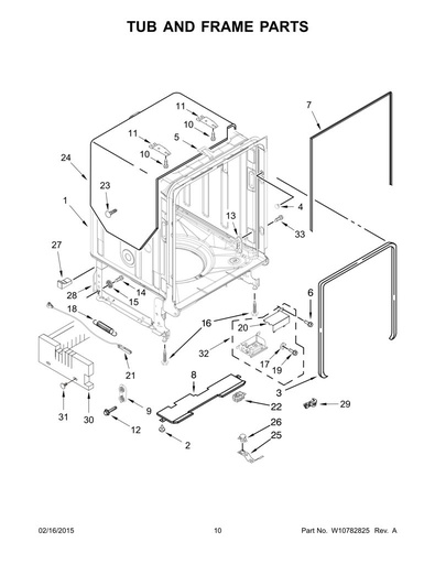Aislamiento inferior W10195367 CKD1580643
