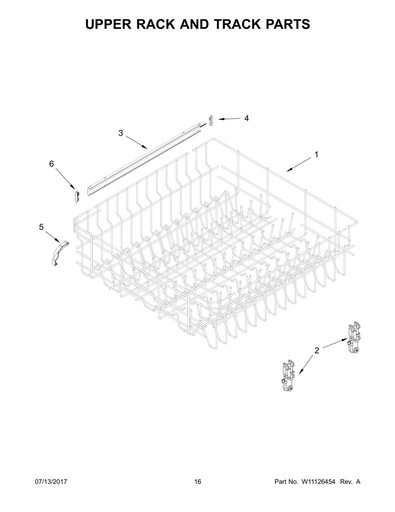 Clip de protección dispensador W10254690 CKD1581258